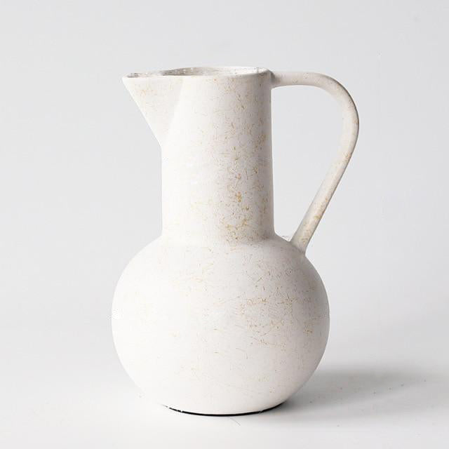 Pot shape Modern Clay vase, Ceramic Vase