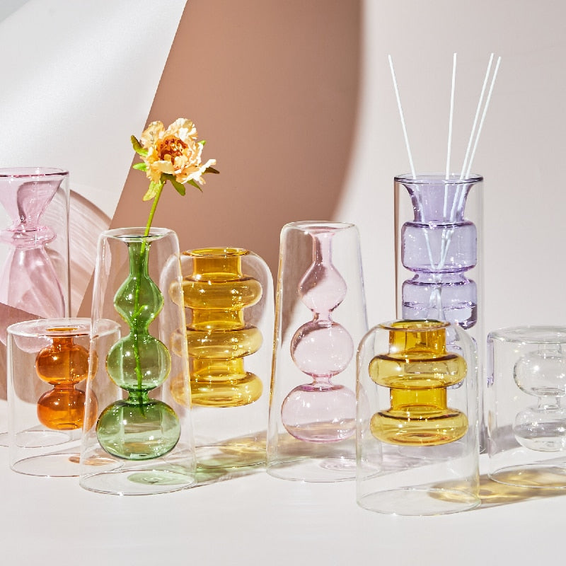 Suspension Glass Vase